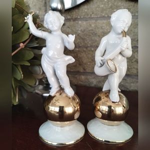 Rare, Vintage, Angel Cherubs Set by Gerold and Co. Tettau Bavaria